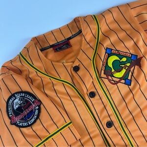 Pittsburgh Crawfords Men’s SZ L Negro League Orange Old School Baseball Jersey